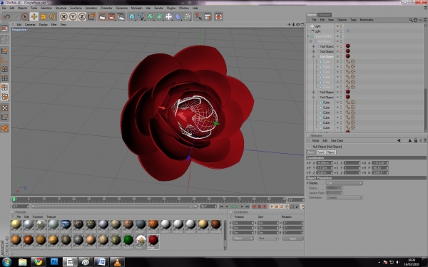 Creation of Single Rose: Step 2